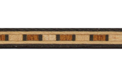 187-005 Maple, Black, Mahogany Block
