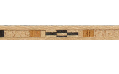 187-006 Maple, Black, Mahogany Block &amp; Flip