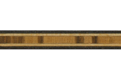 187-009 Black, Maple, Zebrawood