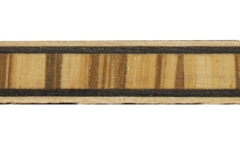 312-020 Maple, Black, Zebrawood