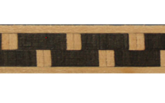 375-026 Maple, Black Greek Key