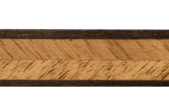 500-027 Black, Walnut Herringbone